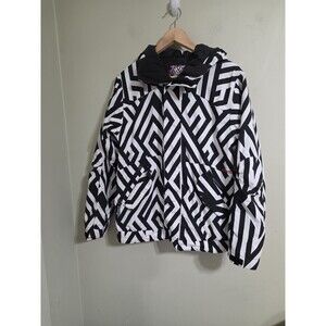 Mens Burton Dryride The White Collection Snowboard jacket Size Xxs Black-white